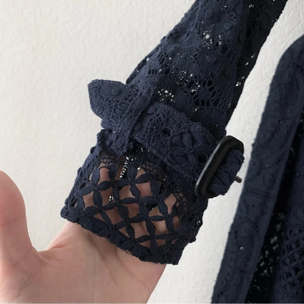 Burberry lace trench coat